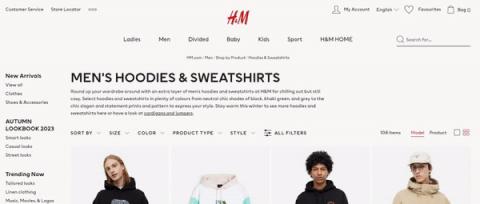 H&M Website